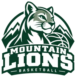 Mountain Lions Basketball emblem